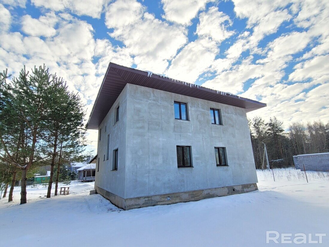 Без отделки, но с отоплением. Смотрим новые дома возле Минска от 60 до 100  тысяч долларов | Realt.by | Дзен