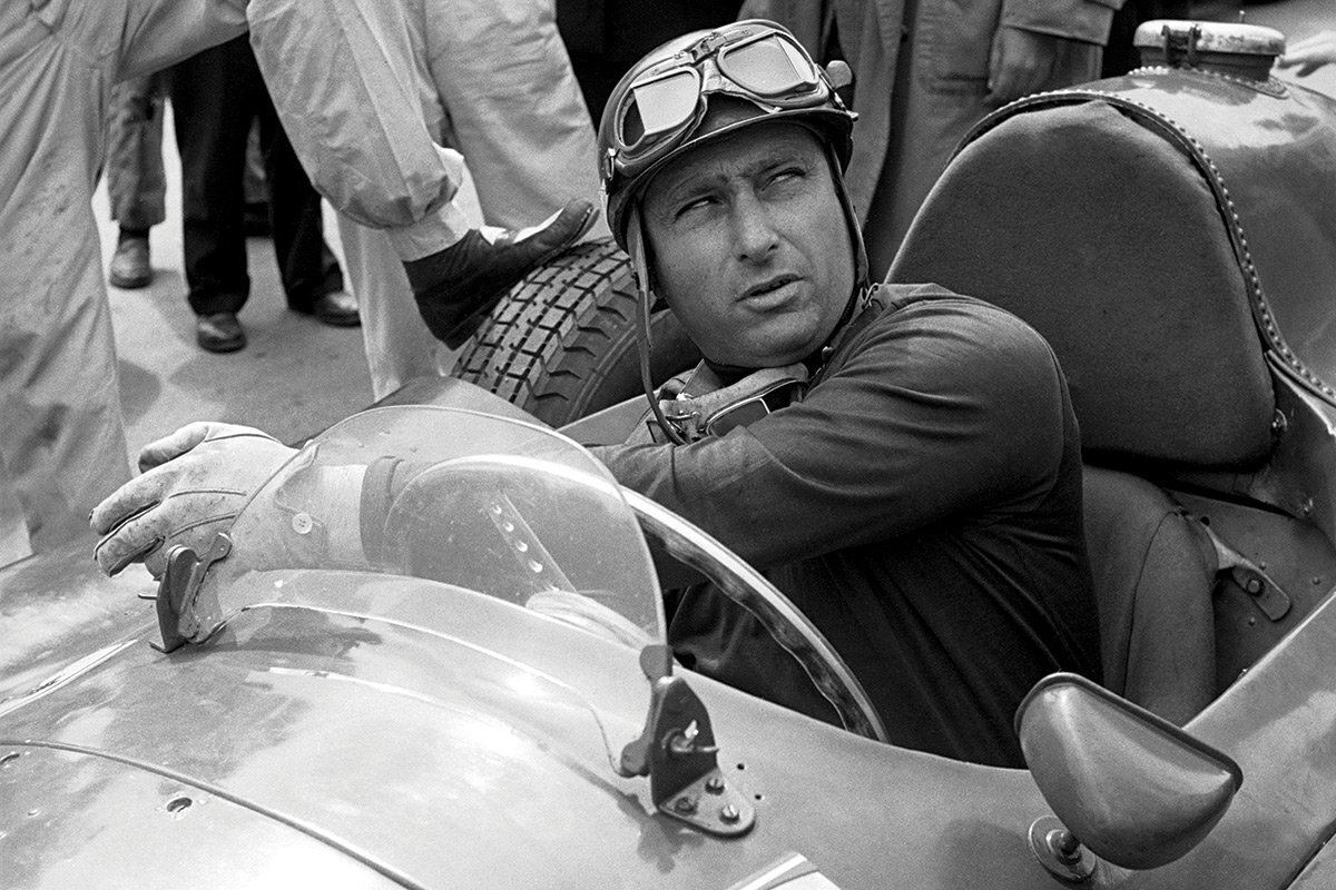 Juan Manuel Fangio f1 Racer