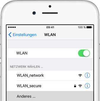 Как подключить wlan на айфоне