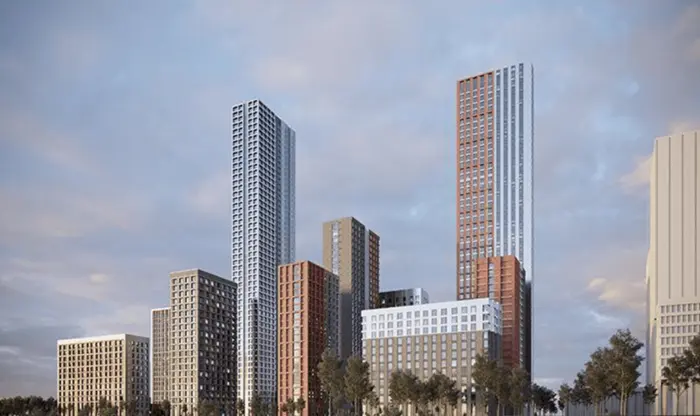 небоскрёб-сити. современные здания москвы 2022. москва сити 2022. небоскребы. дубай 2022 небоскребы.