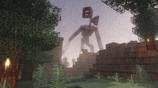 НОВЫЙ СИРЕНОГОЛОВЫЙ В ЛЕСУ В МАЙНКРАФТ SIREN HEAD TREVOR HENDERSON ОБЗОР МОДА MINECRAFT SCP