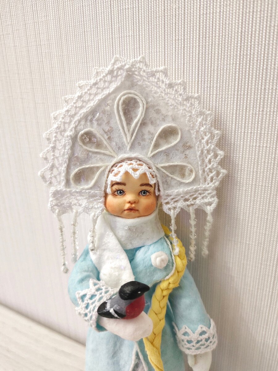 Ватная игрушка Снегурочка (ВатУшкин дом)