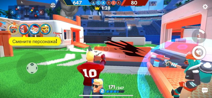    Графика в игре очень яркая и сочная