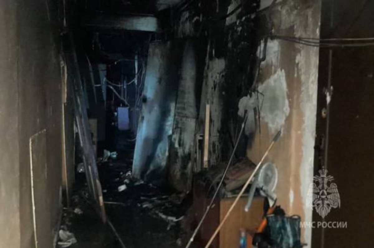    В Иванове на пожаре в жилом доме спасены десятки людей