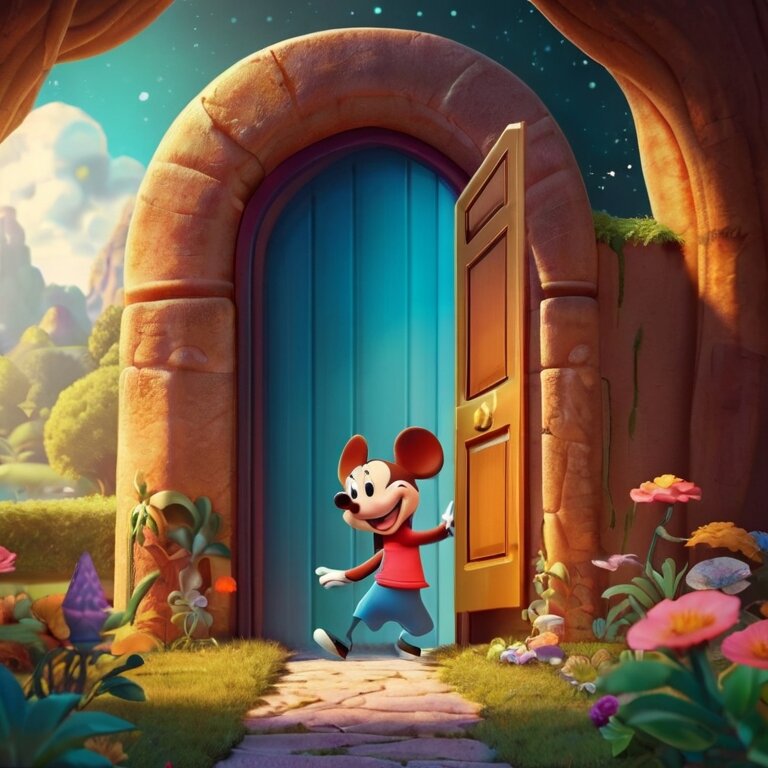 Дверь в мир приключений и фантазий.