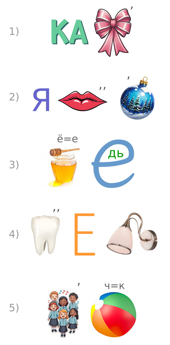 5 ребусов про животных