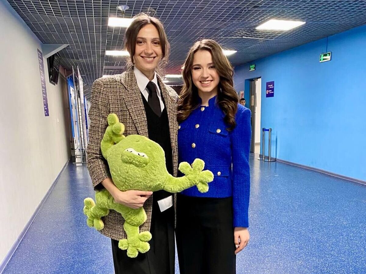    Мария Ласицкене и Камила Валиева© Фото : Архив Марии Ласицкене