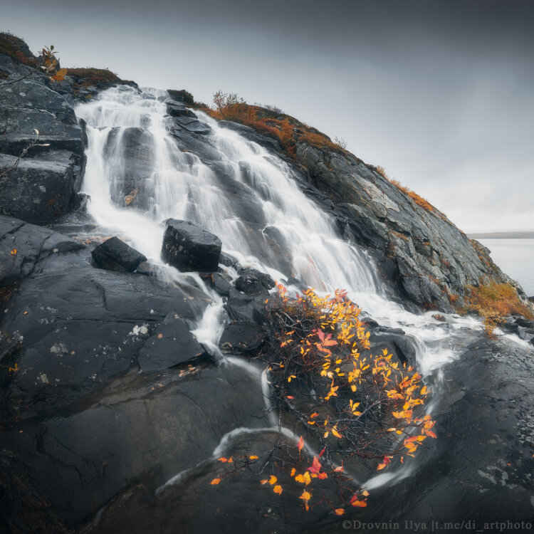 Зато были водопады полноводные