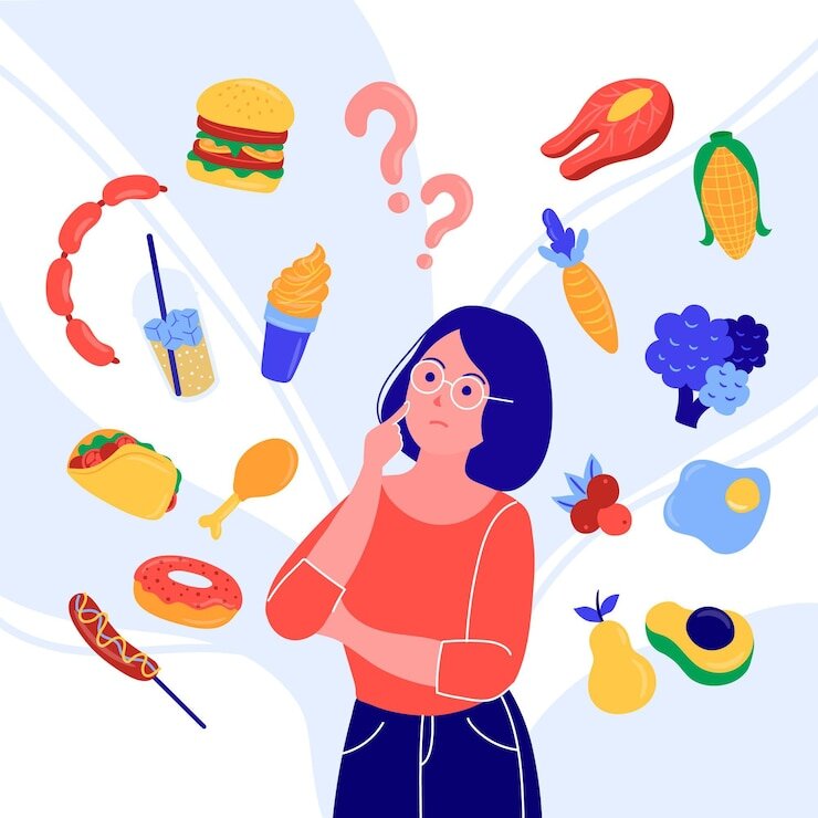 https://img.freepik.com/free-vector/woman-trying-to-choose-a-category-of-food_23-2148568281.jpg?w=740&t=st=1707040105~exp=1707040705~hmac=458fb81d25c6af153d5e18bb84e443dcf3c7616397756ae561dee00e9b3dd2e6