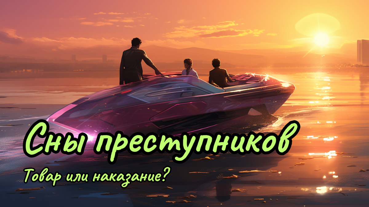 Иллюстрация к рассказу "Сны преступников: товар или наказание?".