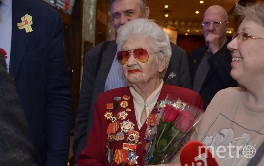    99-летняя Мария Рохлина держится по-боевому и полна сил.Александр Курковский