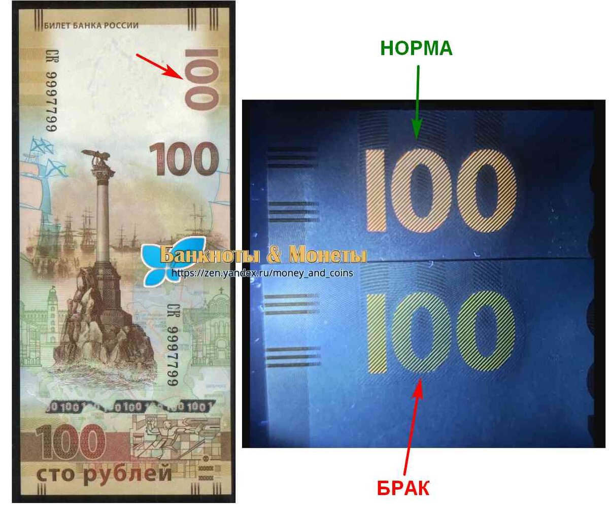 Город на 100 рублях