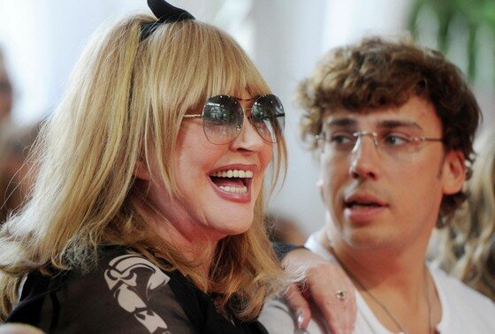    Алла Пугачева и Максим Галкин