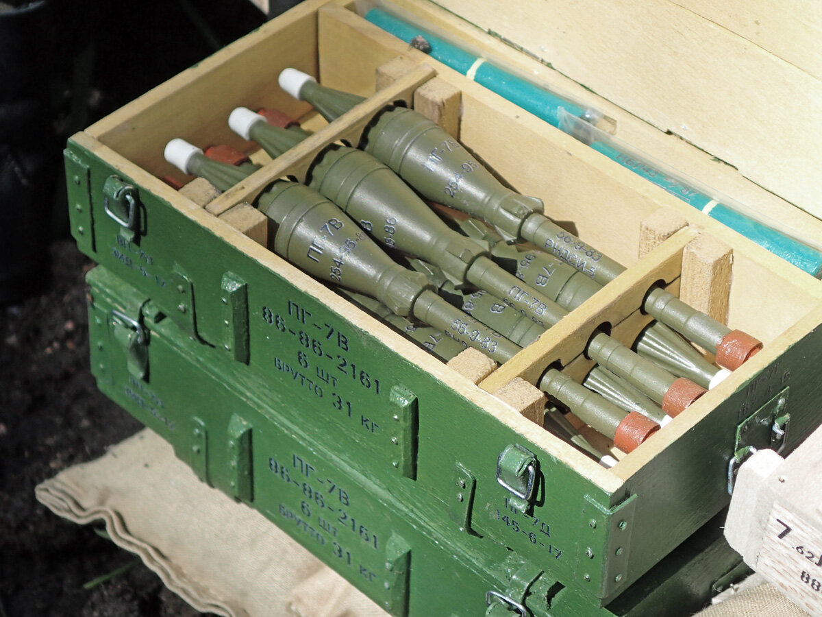 6 выстрелов - 30 кг