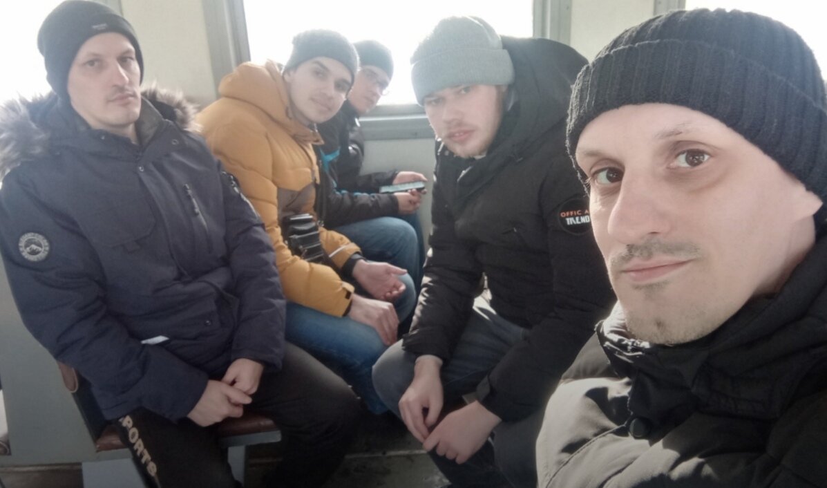 Это уже четвёртый или пятый раз, впервые зимой. 