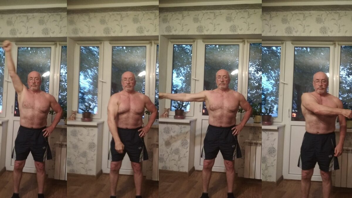 полторы секунды на оборот, для прафилактики делать и другой рукой тоже.