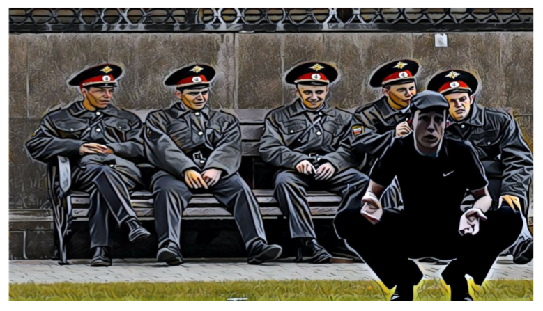 Артурик и менты