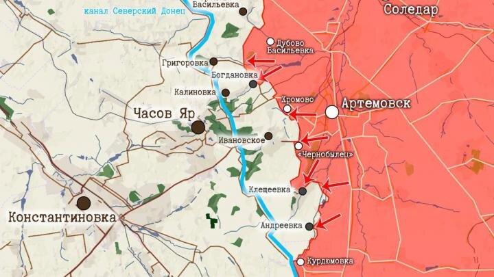 Натиск русской армии не продолжает спадать, что положительно сказывается на продвижении наших войск. Хорошие новости приходят сразу с нескольких направлений.-3