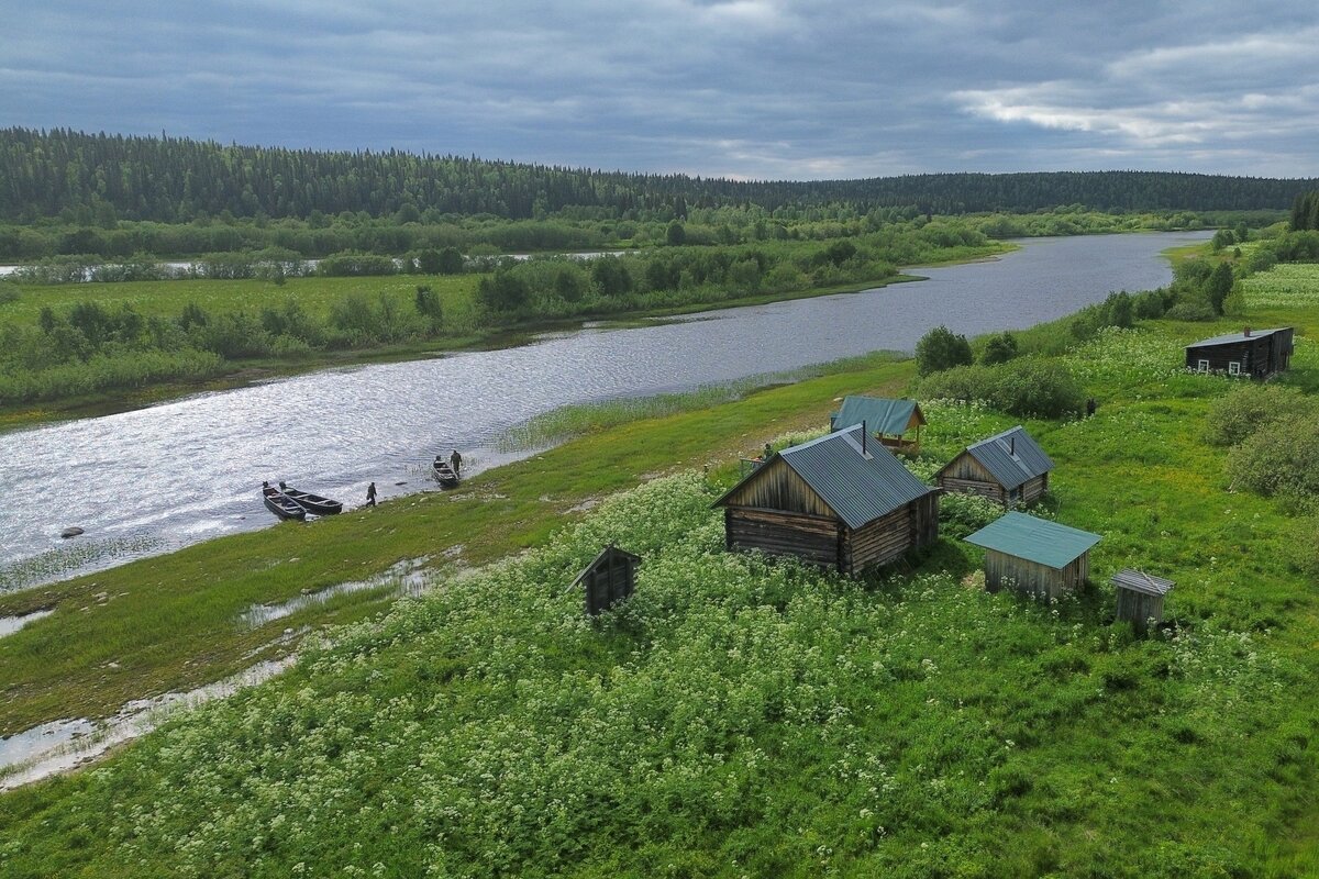 Деревня Орловка. Фото Генриха Немчинова. 