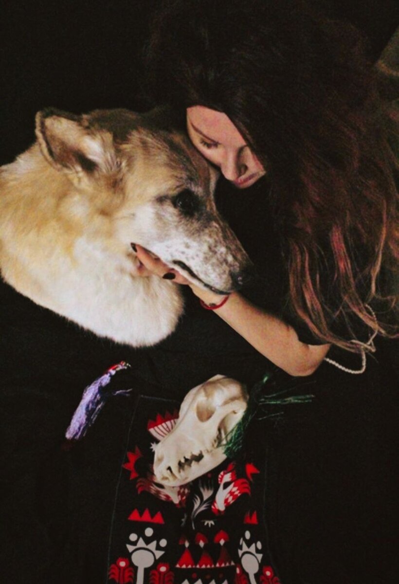    Любимая собака осталась с Дарьей навсегда - чучело из Белочки сделала таксидермистка Маргарита Чайка. Фото: предоставлено "КП"