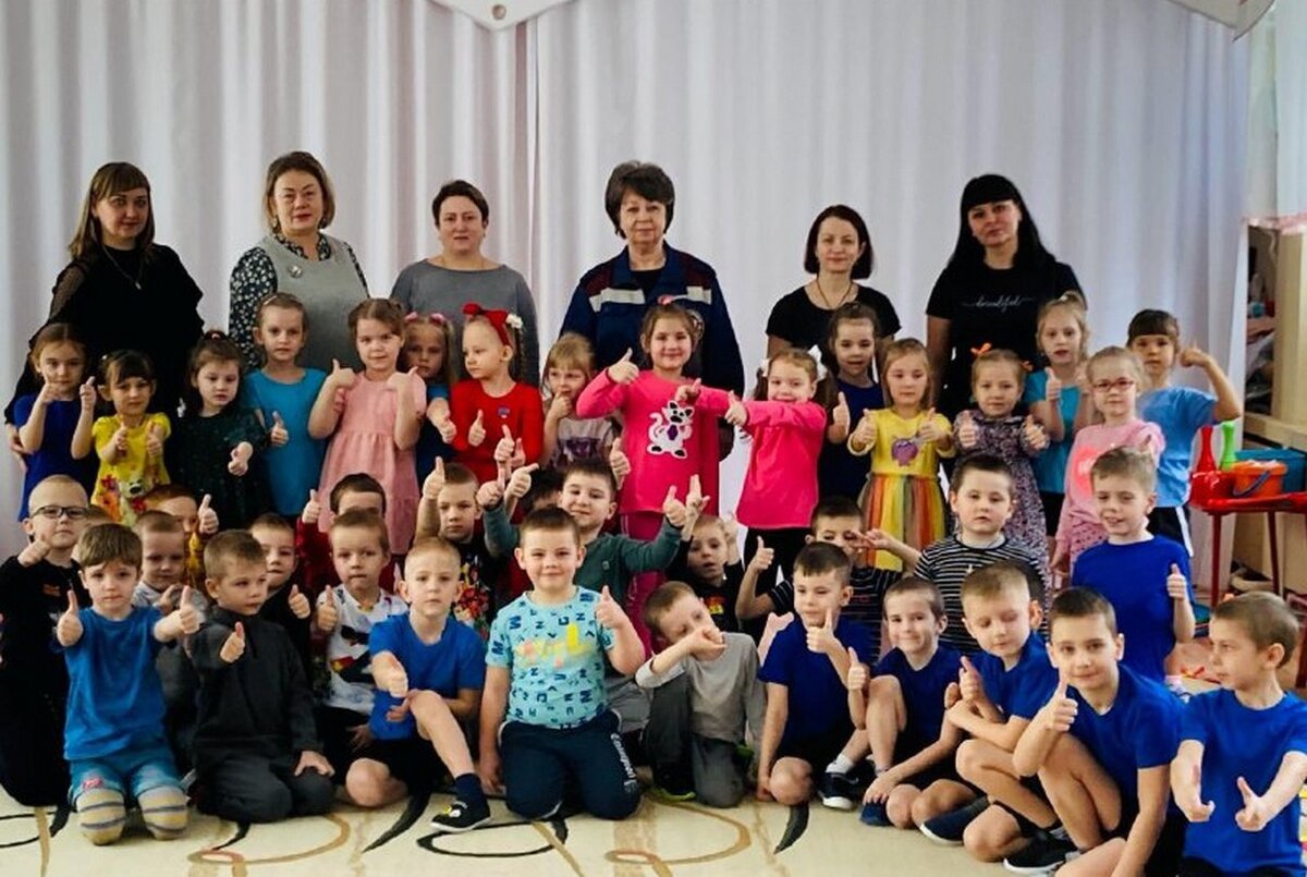    В Курске для малышей из детсада №37 провели урок безопасности