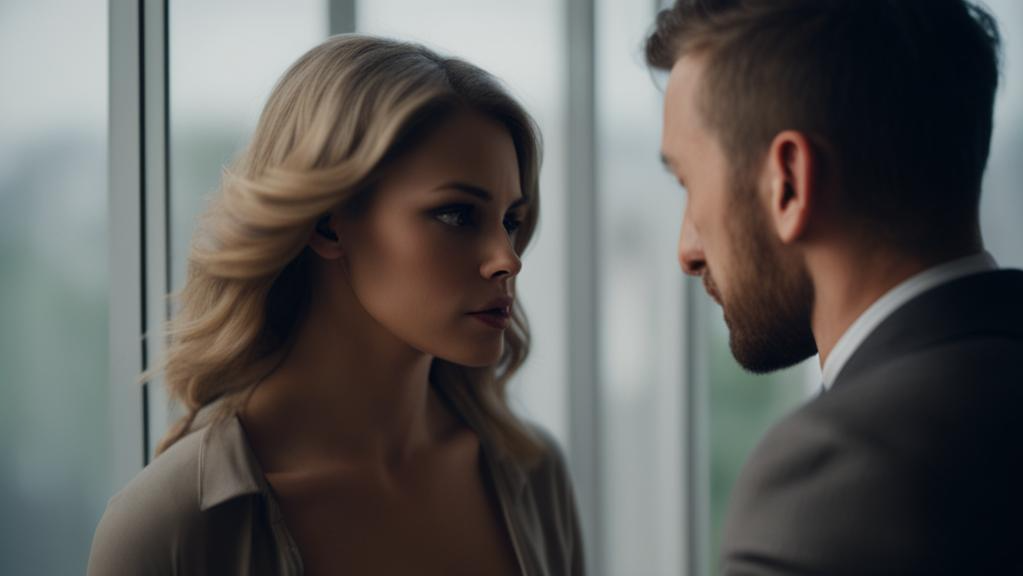 муж и жена объясняются