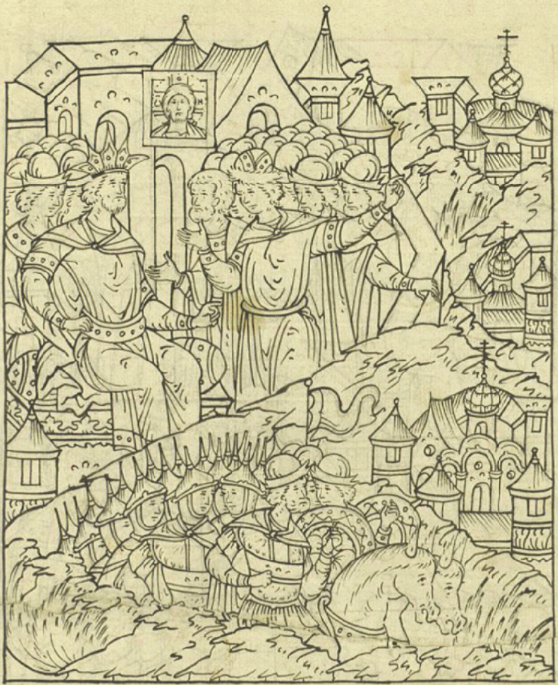 
Совет Ивана IV и князя Владимира с боярами о взятии Казани
Источник: ru.wikipedia.org