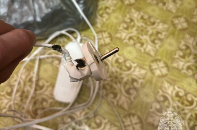    Неисправный удлинитель Фото: ГУ МЧС России по Забайкальскому краю