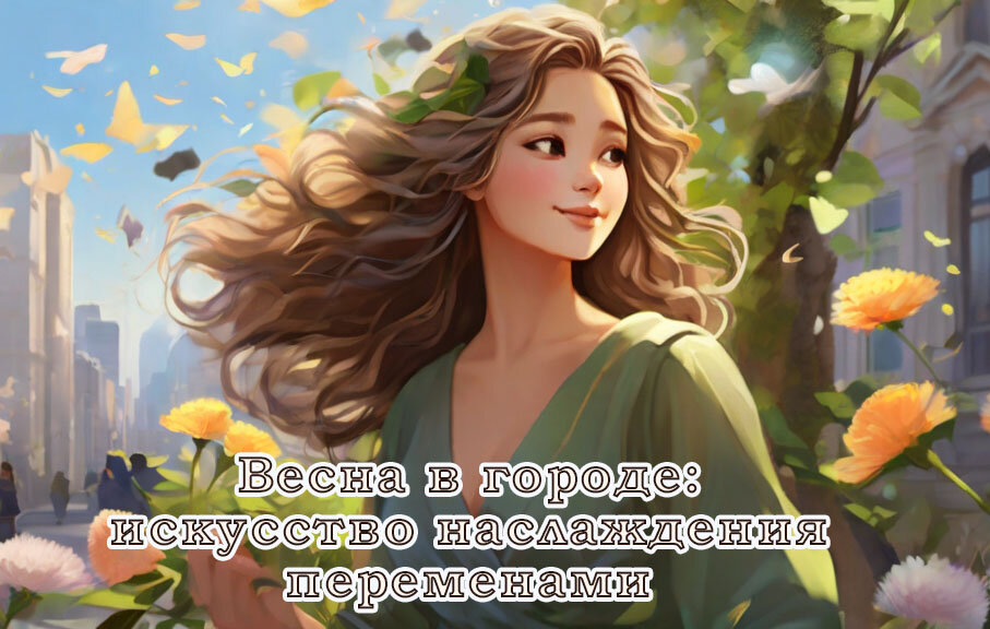 Весна в городе: искусство наслаждения переменами