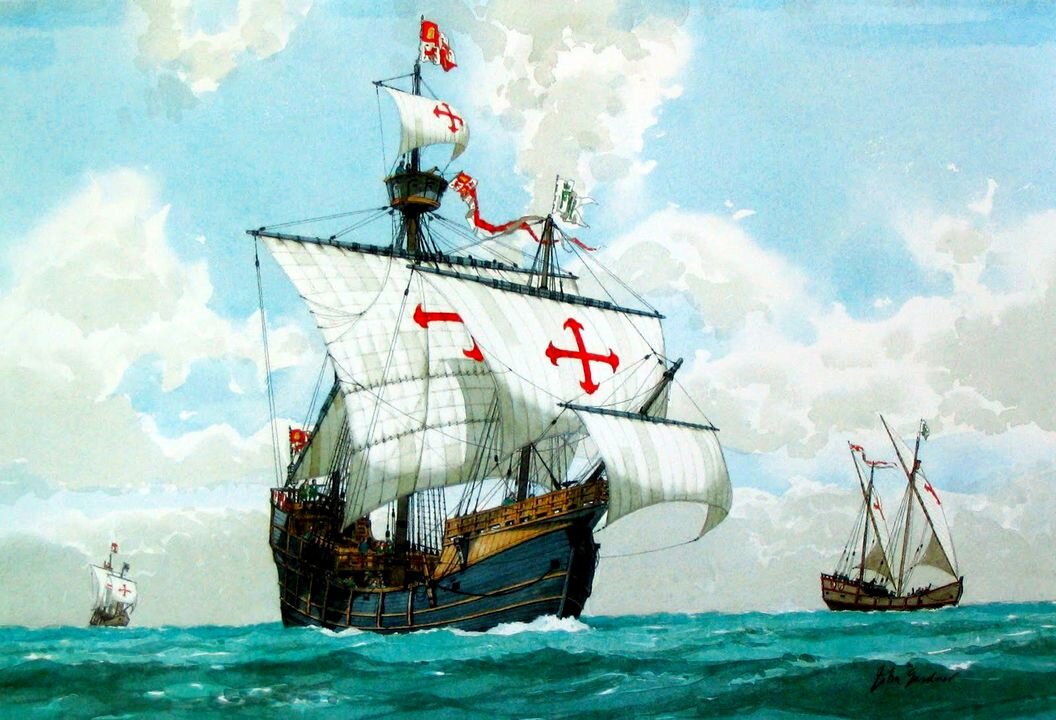 Каравелла Христофора Колумба "Санта Мария"