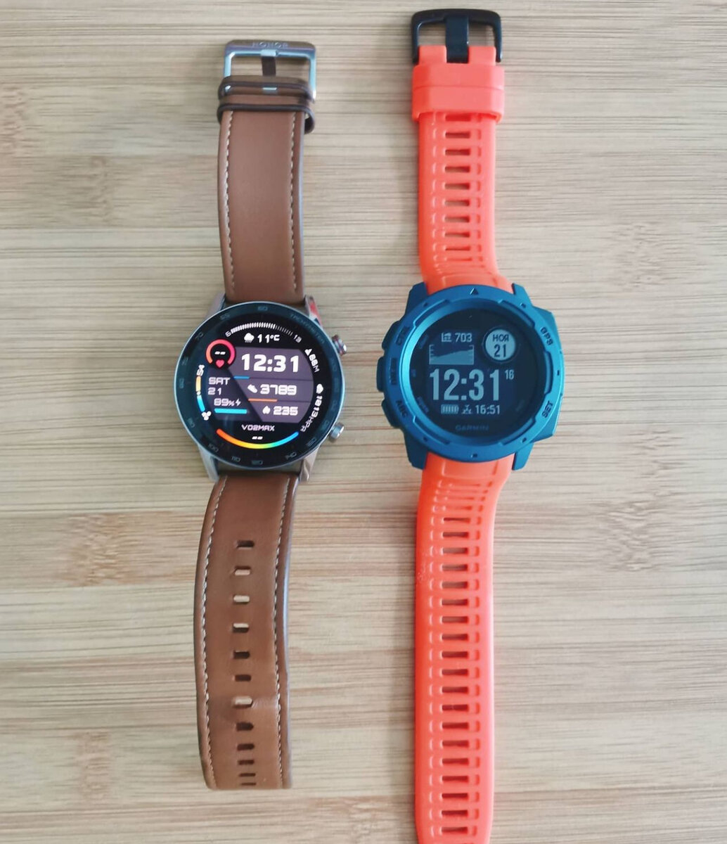 Honor Magic Watch 2 vs Garmin Instinct