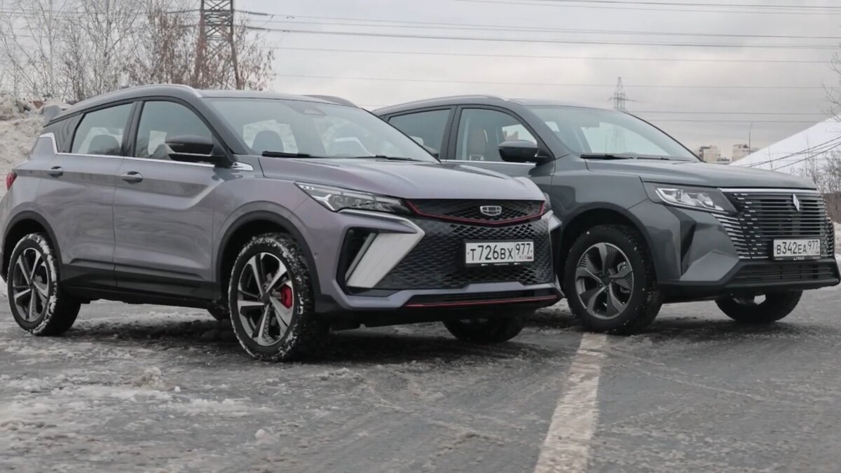 Geely Coolray против Livan X6 PRO