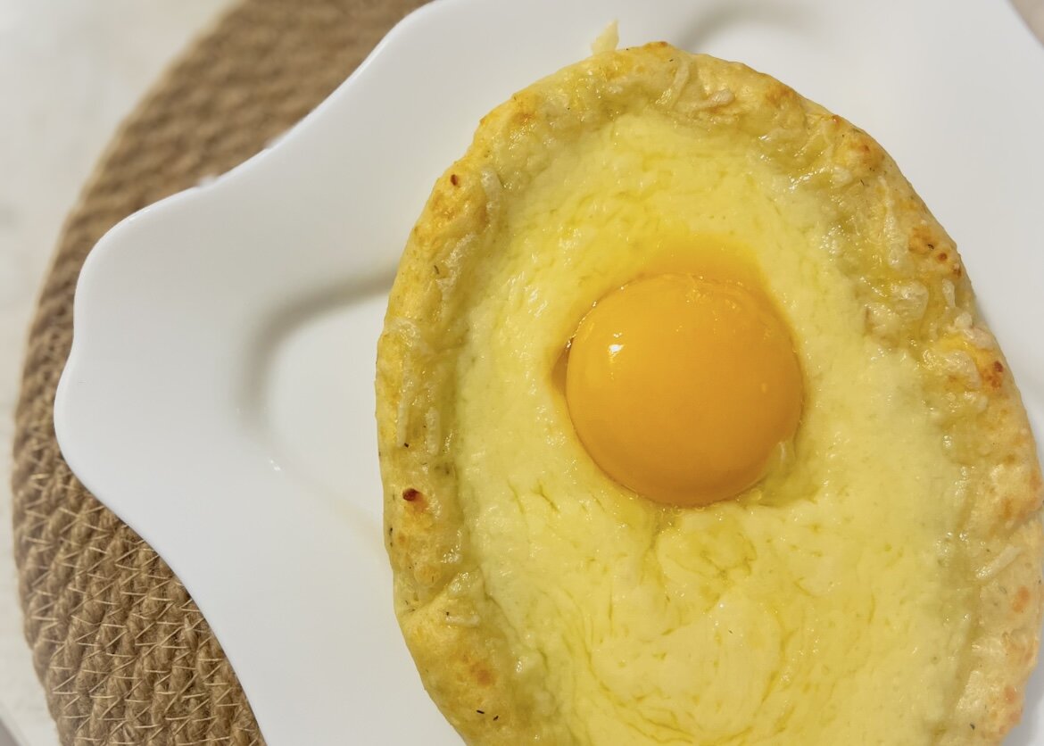 Ленивый пп хачапури по аджарски. Готовим дома.