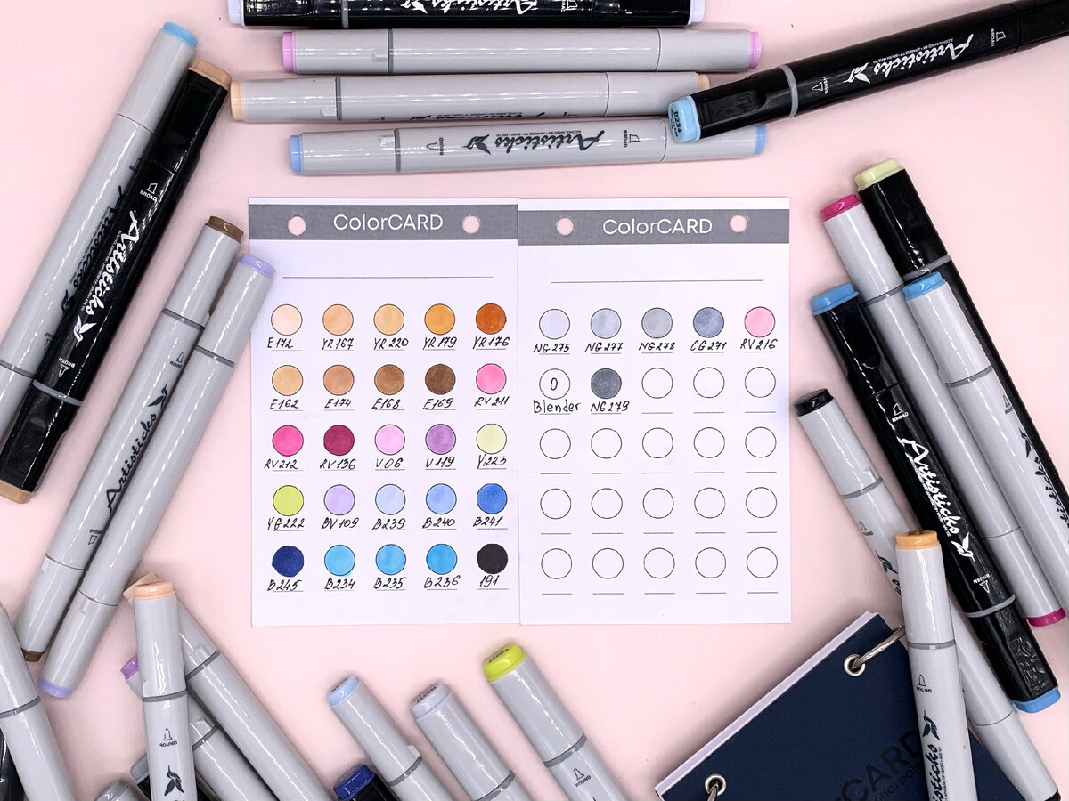 Палитра и материлы