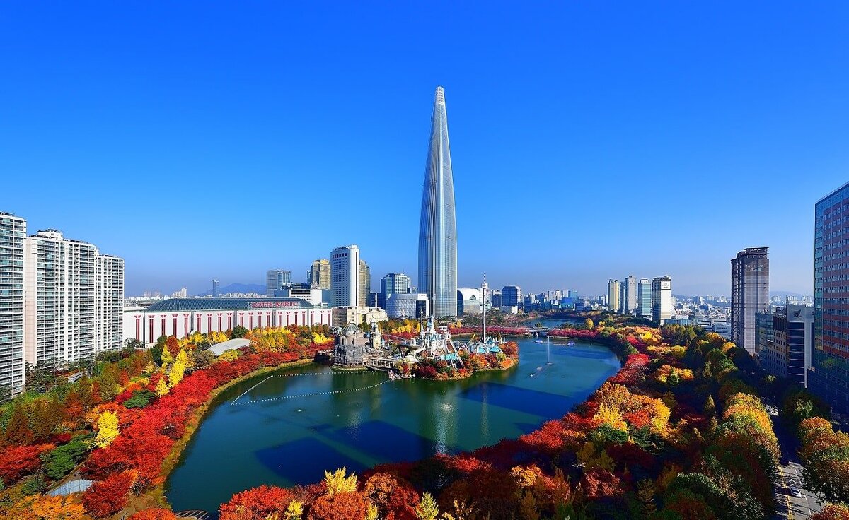 фото из открытого источника. Красивые виды Сеула.