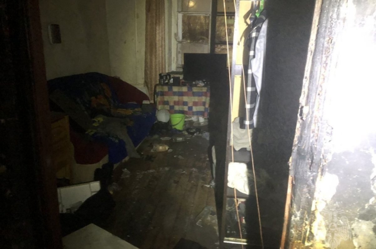    Двух человек спасли в Самаре на пожаре на улице Печорской