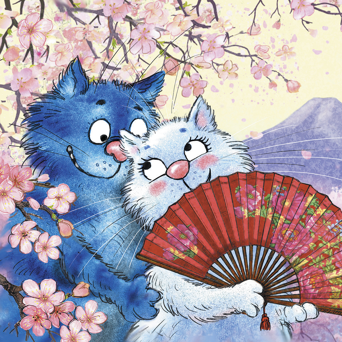 очаровательные коты Рины Зенюк