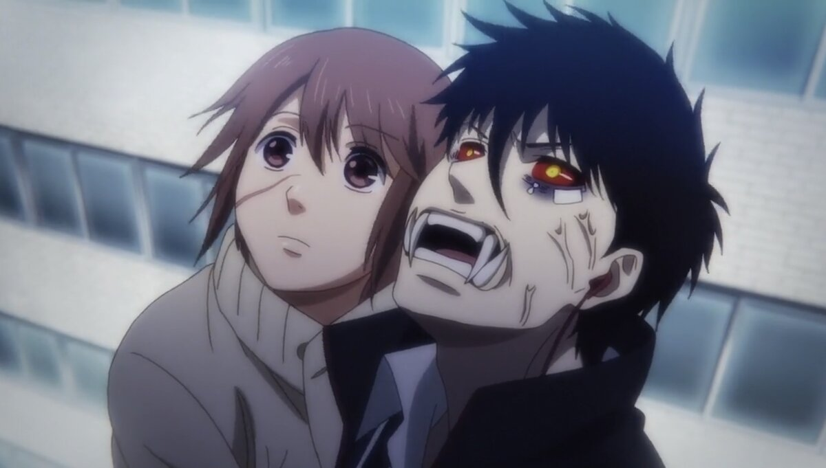 Кадр из аниме "Линия Дьявола"         