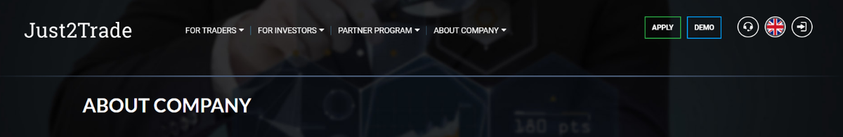 Обзор брокерского проекта Just2Trade