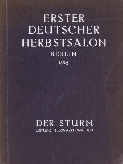 Издание, посвященное Первому Немецкому осеннему салону