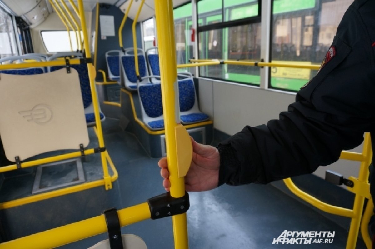    В Перми перевозчик начал проверку после зажатия ребёнка в двери автобуса