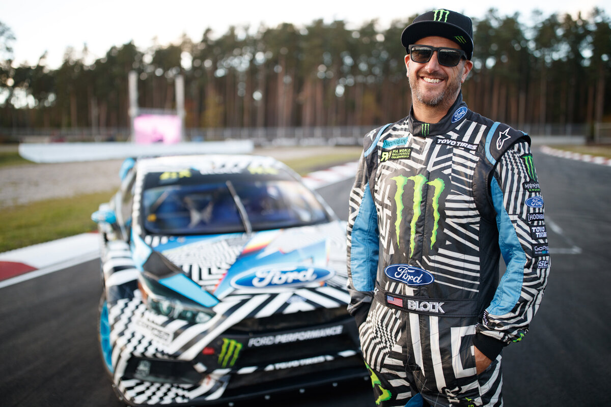 Ken Block Mustang Джимхана