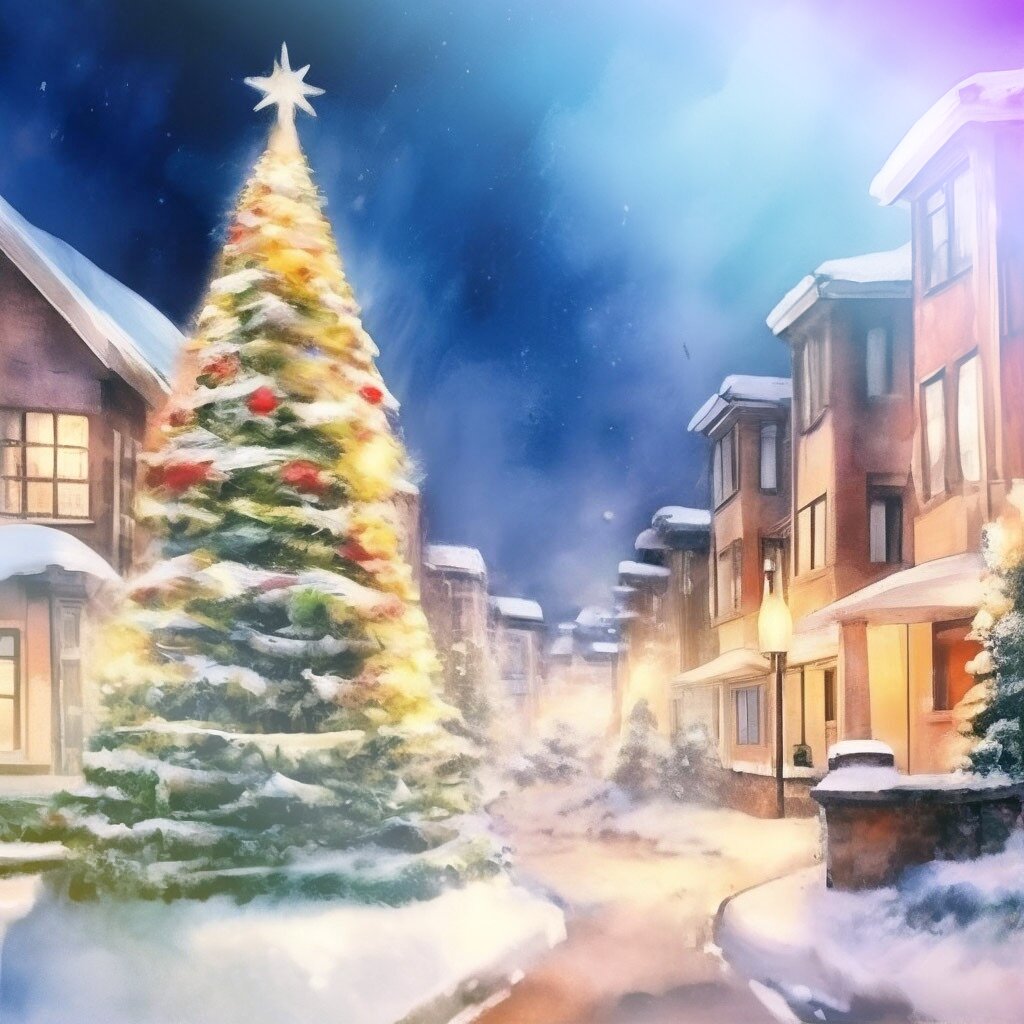 Новогодняя Ель ( нейросеть) 