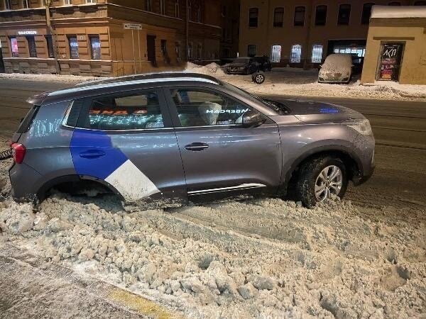 Кроссовер Chery Tiggo 4 Pro попал в ДТП.