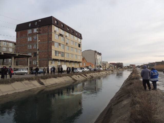 Место съезда машины. Фото: прокуратура Дагестана