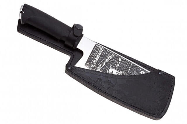 Топорик "Вепрь" Кизляр. Кухонный обзор.