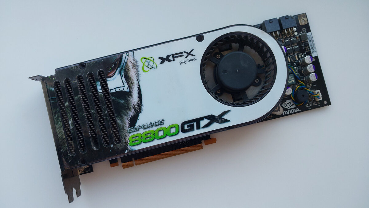 Мощная видеокарта из 2006 года. nVidia GeForce 8800 GTX PCI-E x16. |  Pankrat о компьютерах | Дзен