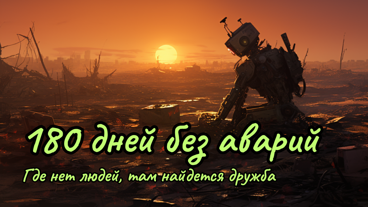 Иллюстрация к рассказу "180 дней без аварий ".