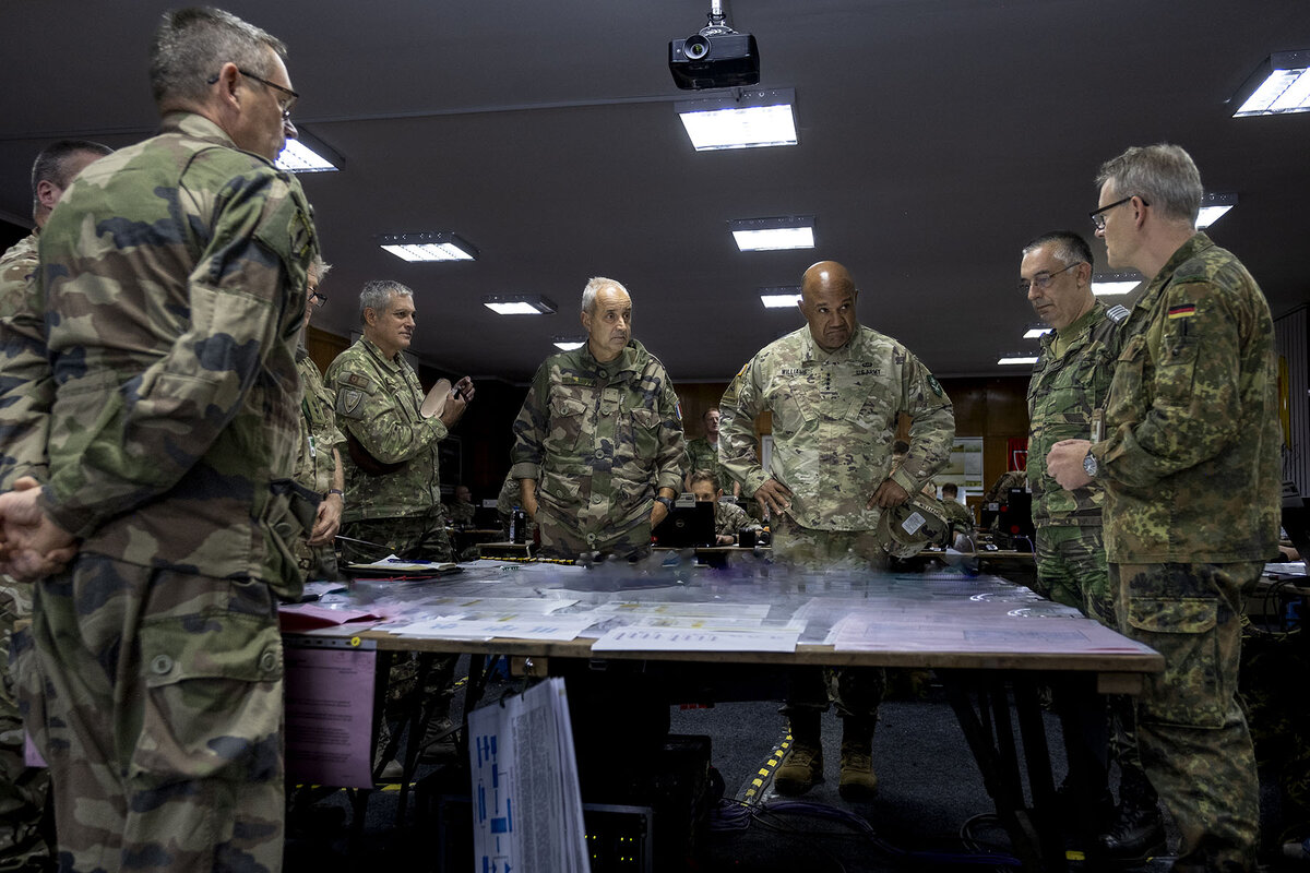 Military exercise steadfast defender 2024