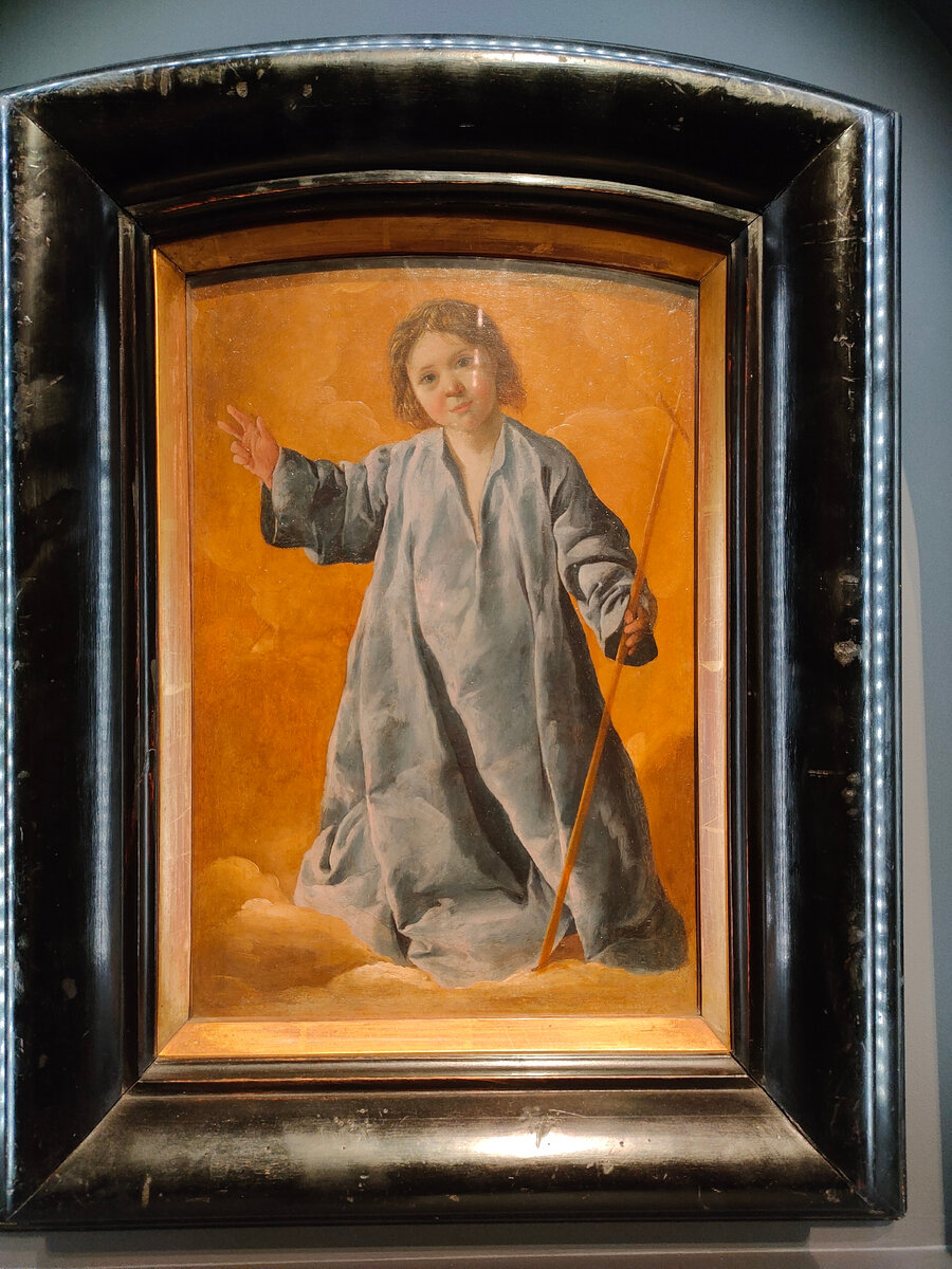 Благословляющий младенец Христос. 1635-1640 Фото автора.